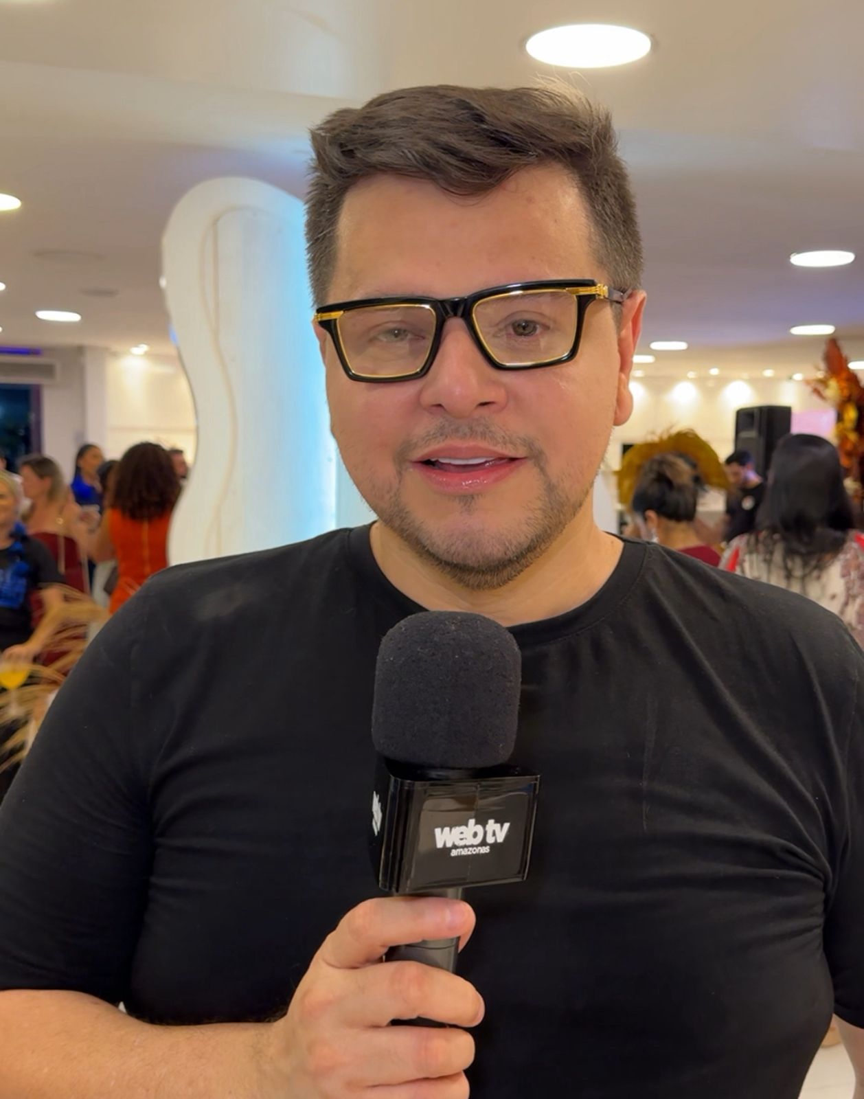 Lançamento da coluna do Jornal Acritica – Rodrigo Bapho na Ilha 2025